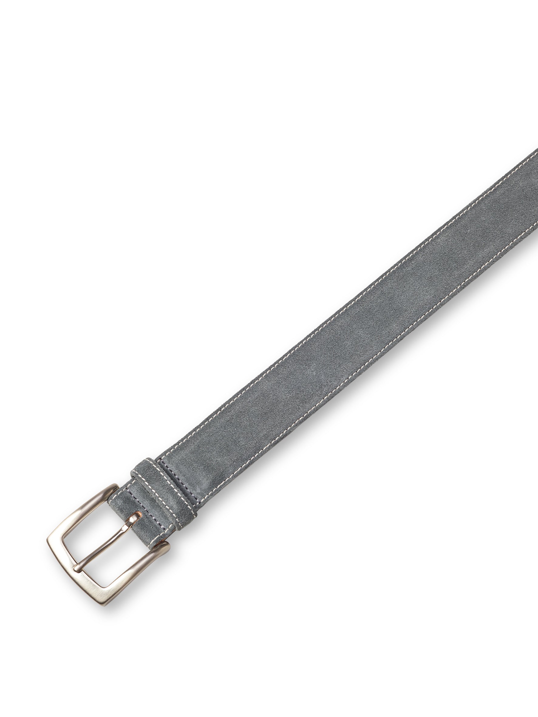 Grey velour belt